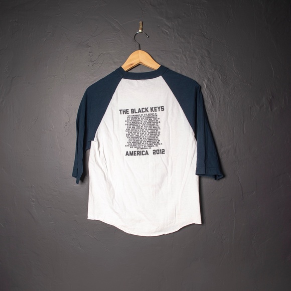 The Black Keys 3/4 Sleeve Concert Shirt Sz S Mens - Picture 2 of 3